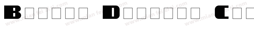 Baguet Display Caps SSi字体转换